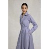 Aimee Dress - Blue Stripe