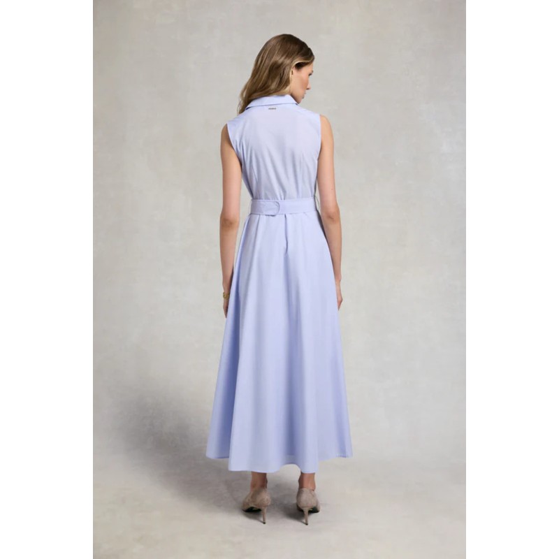 Aimee Sleeveless Dress - Light Chambray