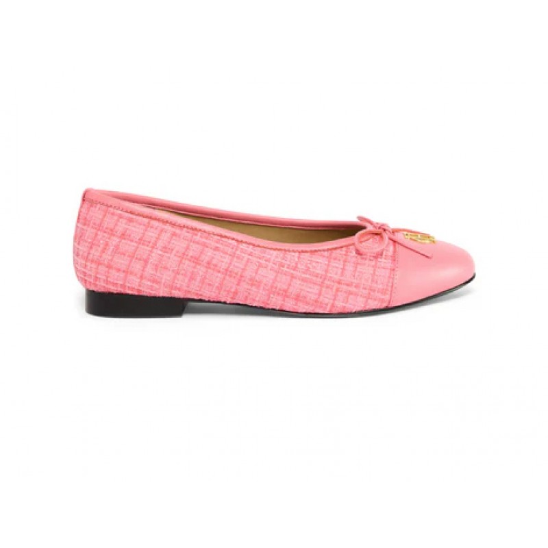 Ballet Shoe  - Hot Pink Boucle