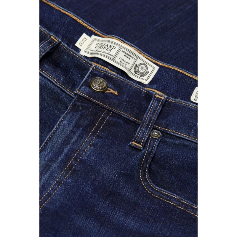 Mens Classic Straight Jean - Washed Indigo