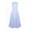 Aimee Sleeveless Dress - Light Chambray