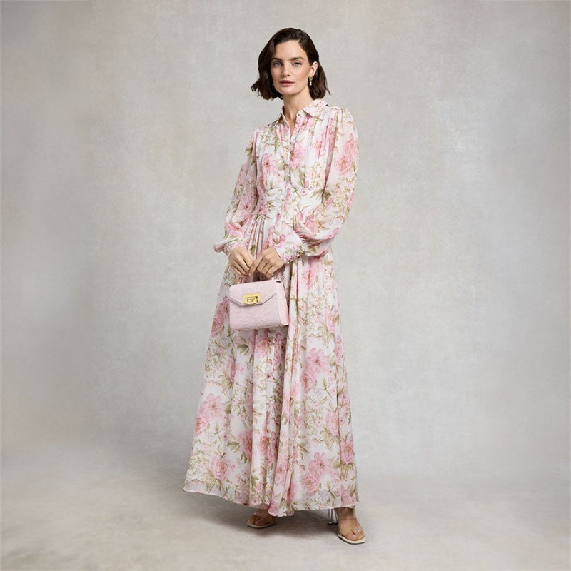 Mini Cheltenham Bag - Blush Lizard