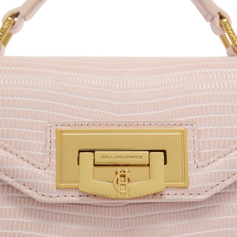 Mini Cheltenham Bag - Blush Lizard