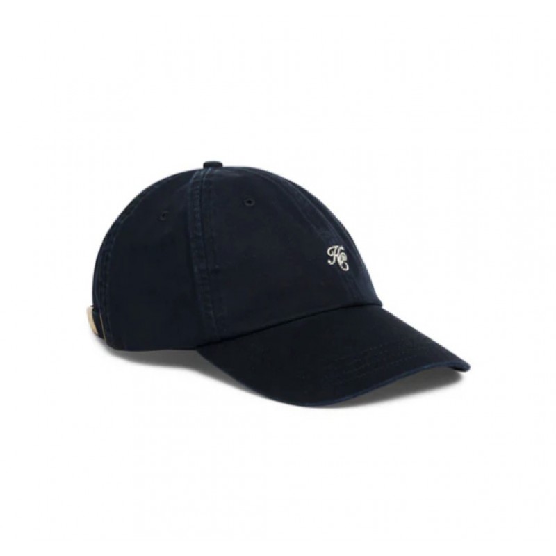 Monogram Cap - Navy Ecru