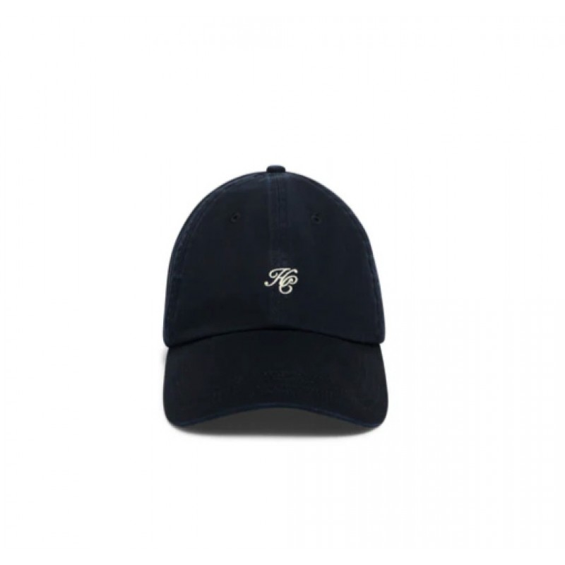 Monogram Cap - Navy Ecru