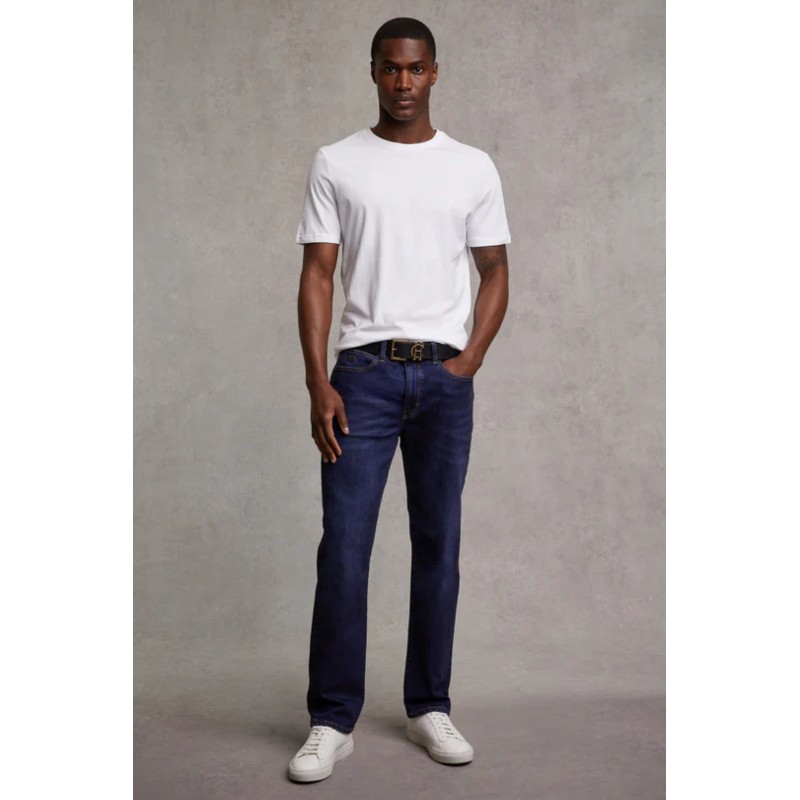 Mens Classic Straight Jean - Washed Indigo