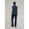 Mens Country Fleece Gilet - Dusty Blue