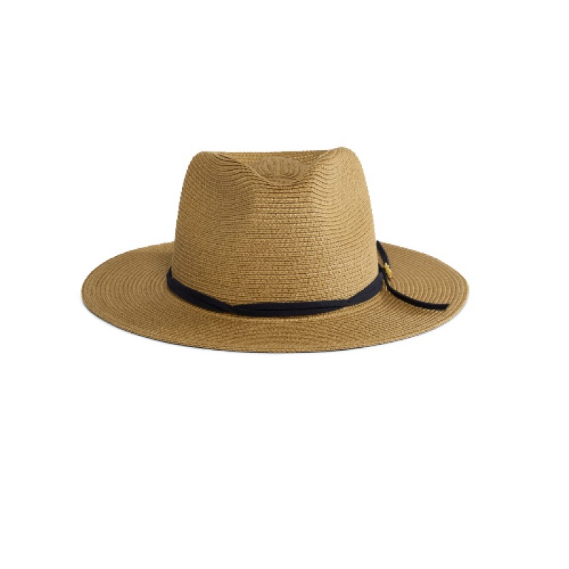 Francesca Hat - Camel Navy