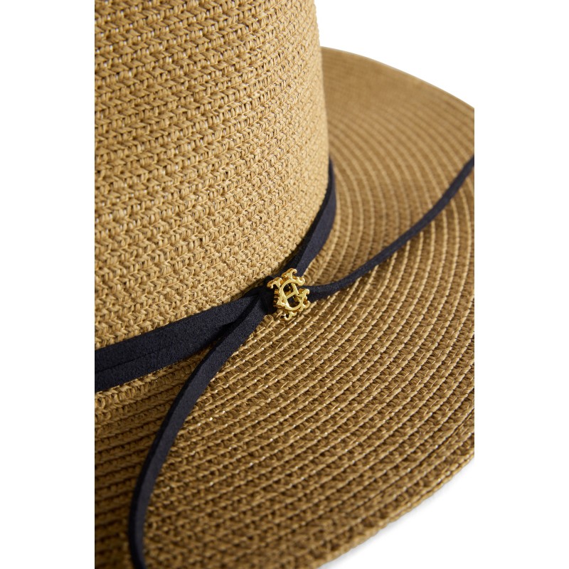 Francesca Hat - Camel Navy