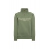 Sporting Goods Zip Henley - Sage