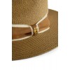 Francesca Hat - Camel/Latte Bow