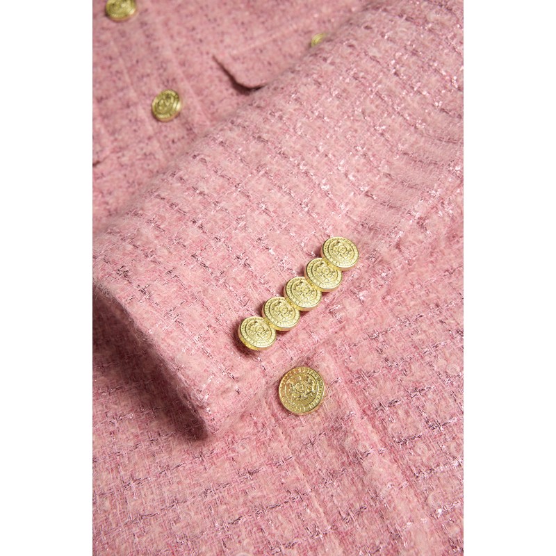 Chelsea Jacket - Rose Sparkle Boucle