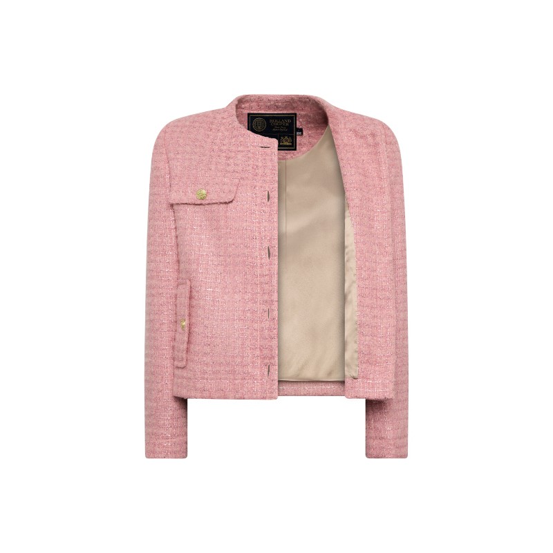 Chelsea Jacket - Rose Sparkle Boucle