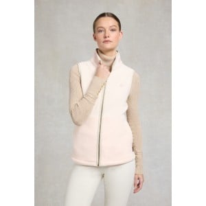 Holland Cooper Country Fleece Gilet - Palest Pink