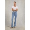 High Rise Flared Jean - Light Denim