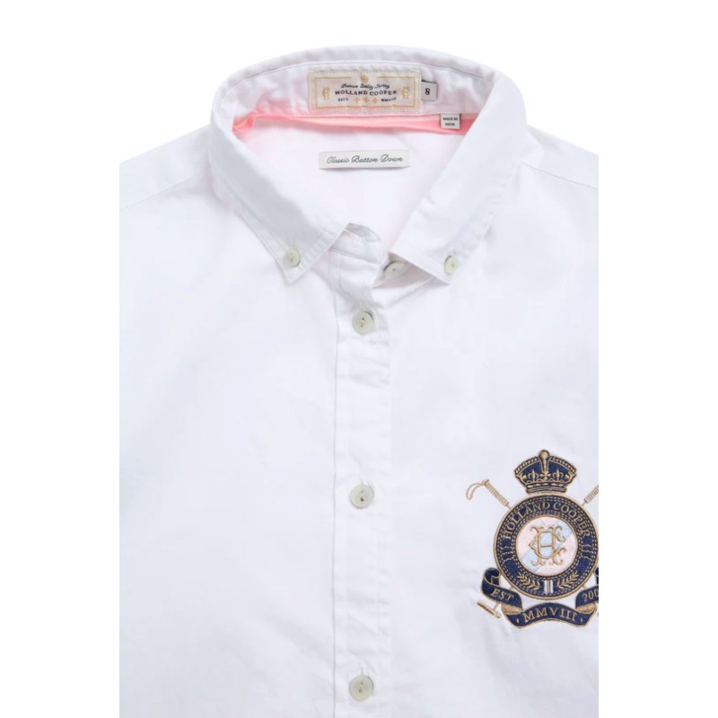 Classic Button Down Shirt - White