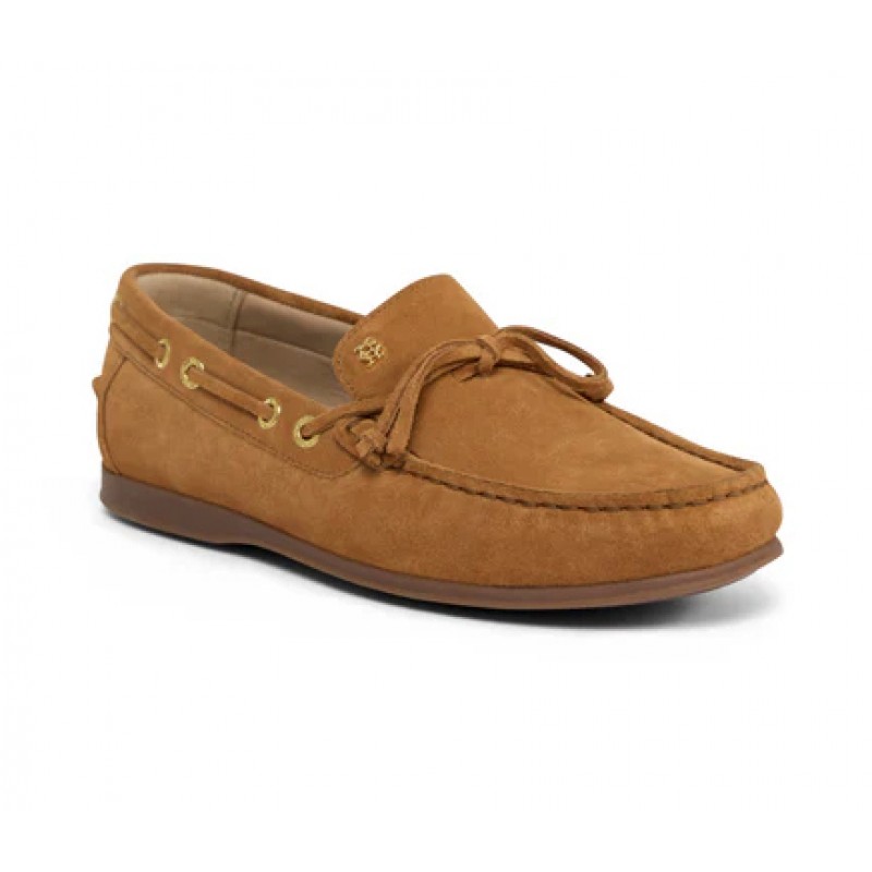 Deck Shoe - Tan Suede