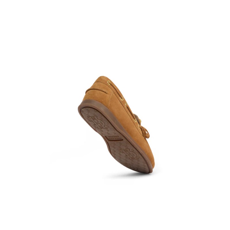 Deck Shoe - Tan Suede