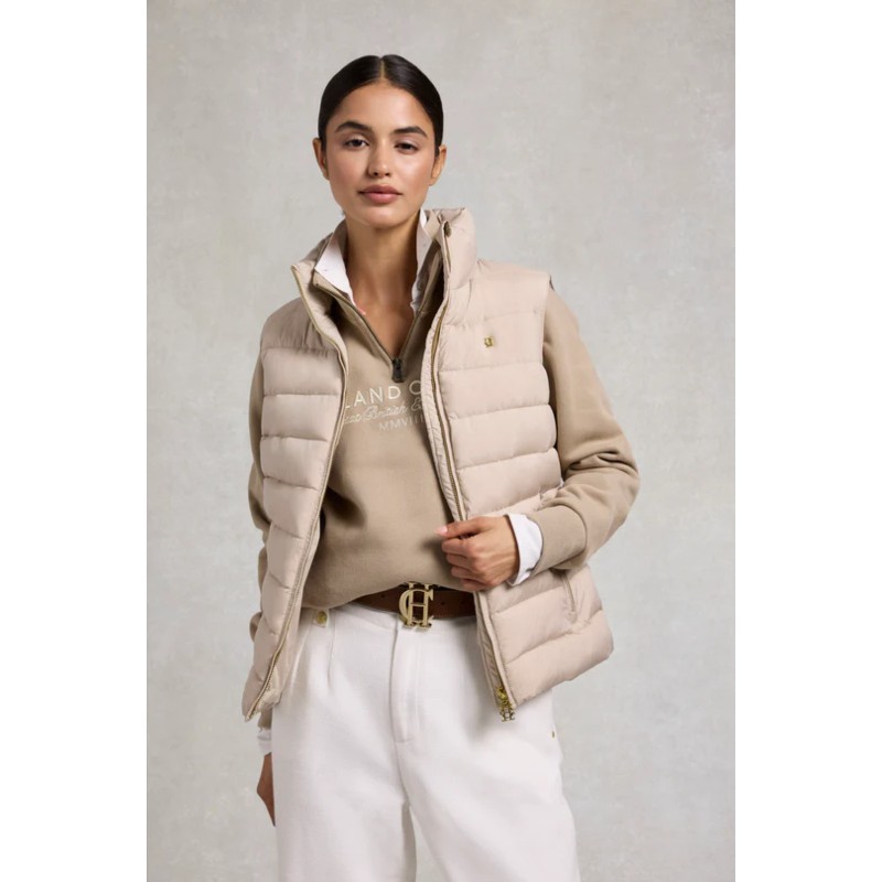 Ferncroft Padded Gilet - Putty