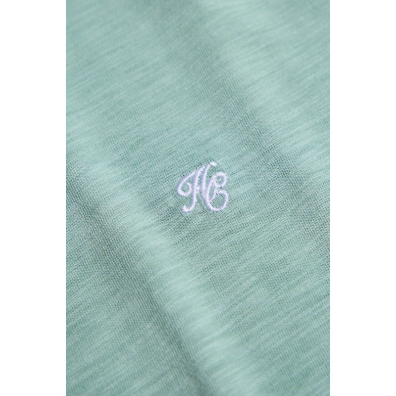 Relaxed Fit Monogram Tee - Mint