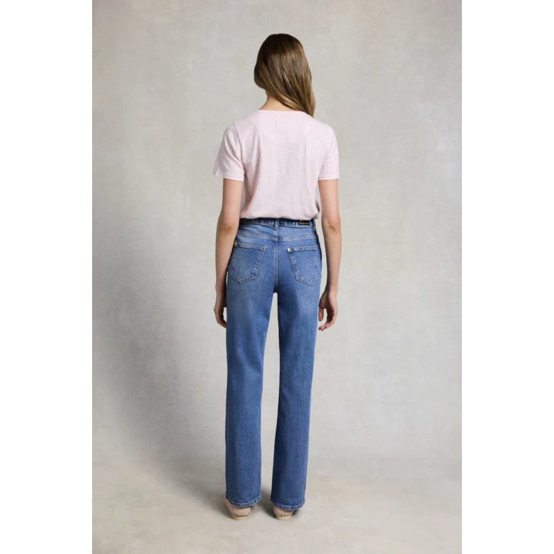 Relaxed Fit Monogram Tee - Pale Pink