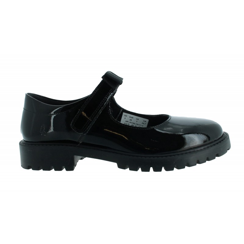 Astrid Bow Senior School Shoes - Black Patent Astrid Bow Senior School Shoes - Black Patent