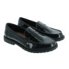Verity Slip On Loafers - Black Patent