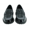 Verity Slip On Loafers - Black Patent