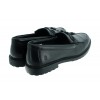 Verity Kiltie Loafers - Black Leather