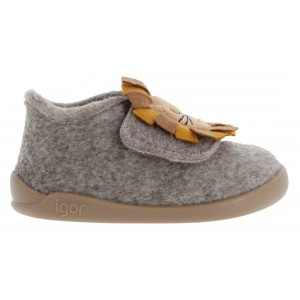 Igor Homie Leon W10329 Slippers - Taupe Textile