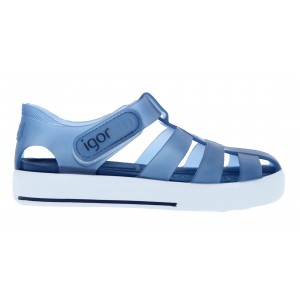 Igor Star Jelly Sandals - Navy 
