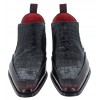 K796 Boots - Burgundy Leather