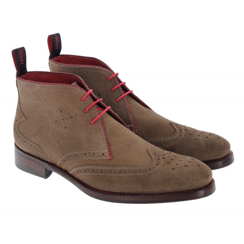 Worship Boots - Tan Suede