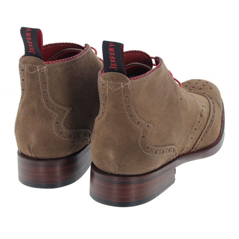 Worship Boots - Tan Suede