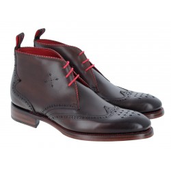 Jeffery West Worship Boots - Dark Brown Leather 