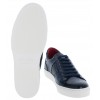 Apollo  K842 Sneakers - Dark Blue Woven Leather