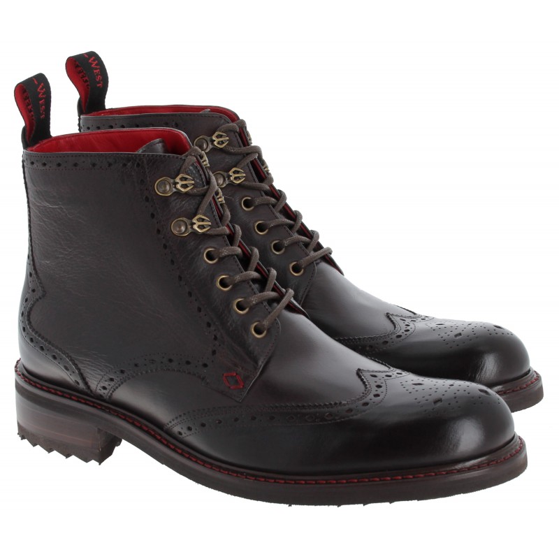 Moriarty Bodmin Boots - Rustik Dark Brown Leather