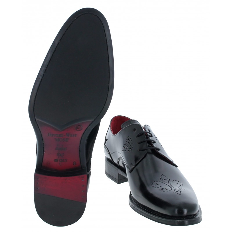 Nico K878 Shoes - Black Leather
