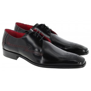 Jeffery West Scarface K861 Shoes - Black  Leather