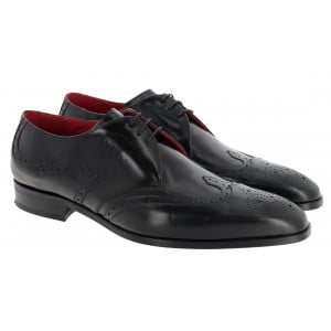 Jeffery West L078 Shoes - Black Leather