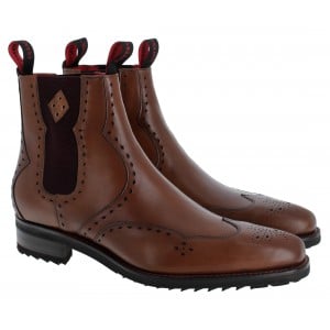 Jeffery West Novikov Boot - Mahogany Leather