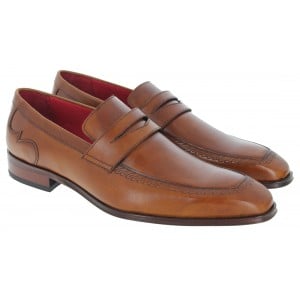 Jeffery West Soprano K892 Loafers - Castano Tan Leather