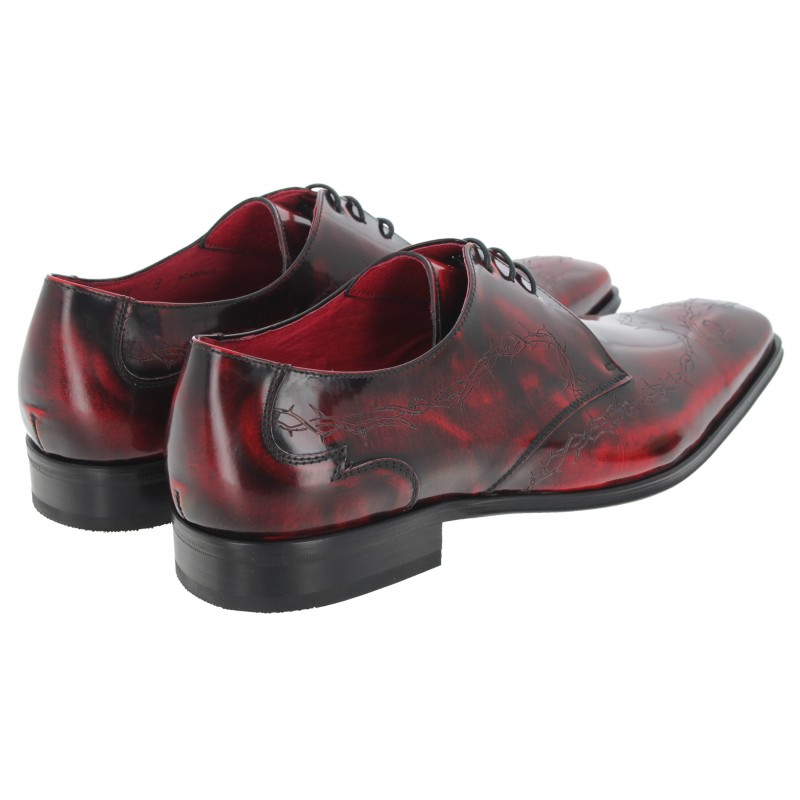 Scarface K895 Shoes - Red  Leather