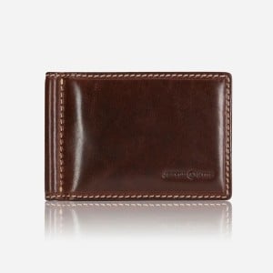 Jekyll & Hide Leather Money Clip Wallet 2792 - Mocha Leather