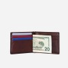 Jekyll & Hide Money Clip Wallet - Coffee Leather