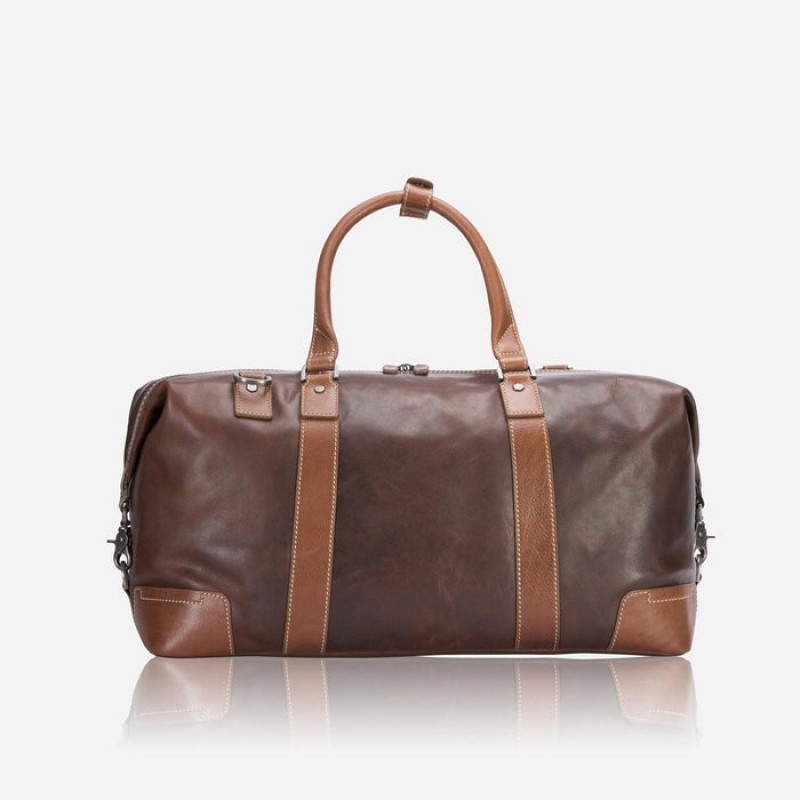 Jekyll & Hide Soho Leather Large Cabin Holdall 50cm - Two Tone Leather