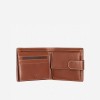 Jekyll & Hide Texas Large Bifold Wallet With Coin 6353 - Clay Leather
