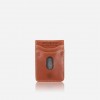 Jekyll & Hide Roma Stick On Mobile Phone Card Holder - Tan Leather