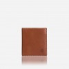 Jekyll & Hide Roma Slim Bifold Wallet with Coin - Tan Leather