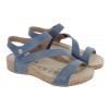 Tonga 25 78519 Sandals - Jeans Leather